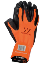 GUANTE TELA GOMA GD0016-9 NR